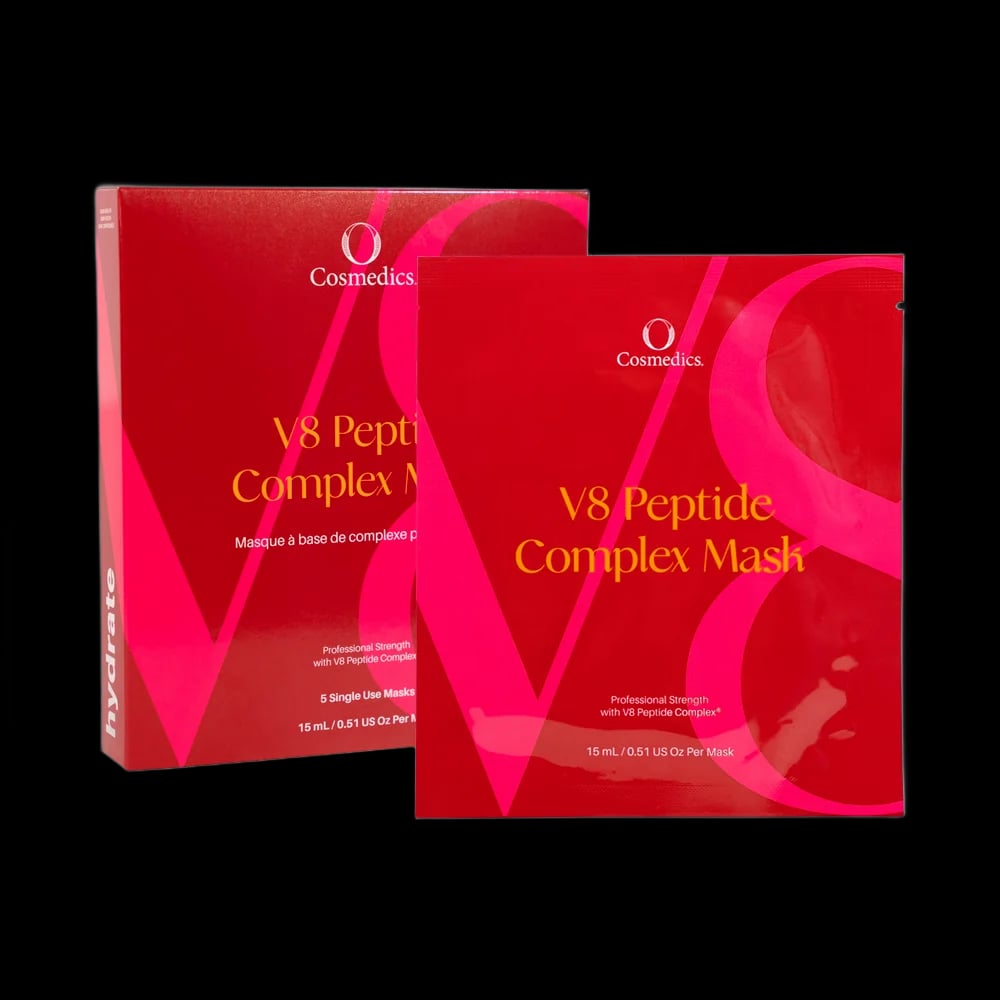 O Cosmedics - V8 Peptide Complex Mask - 5 Pack